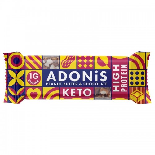 Adonis Protein Bar - Peanut Butter & Cocoa (16x45g)