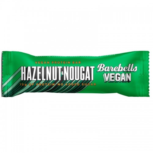 Barebells Vegan Protein Bar - Hazelnut & Nougat (12x55g)