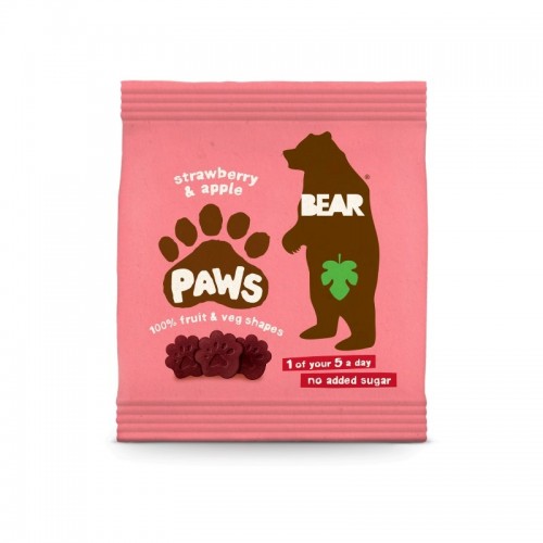 Bear Paws - Strawberry & Apple (18x20g)