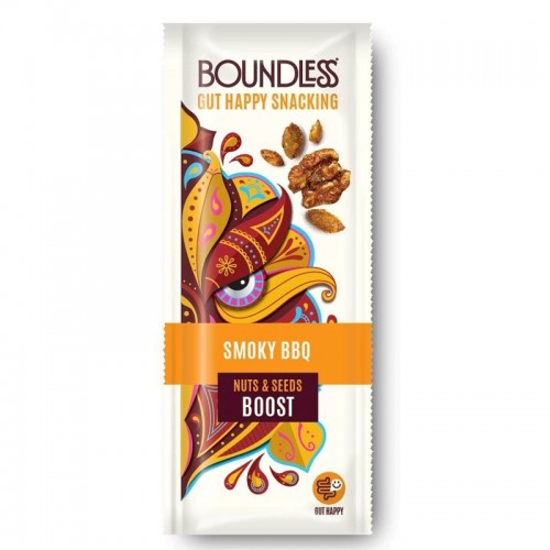 Boundless Nuts & Seeds Boost - Smokey BBQ (16x25g)