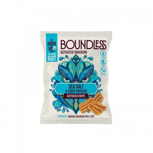 Boundless Activated Chips - Sea Salt and Cider Vinegar (24x23g)