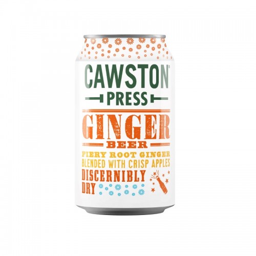 Cawston Press Sparkling Fruit Drink - Ginger Beer (24x330ml)