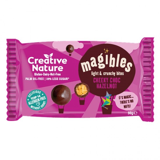 Creative Nature Gnawbles - Cheeky Choc HazelNOT (15x30g)
