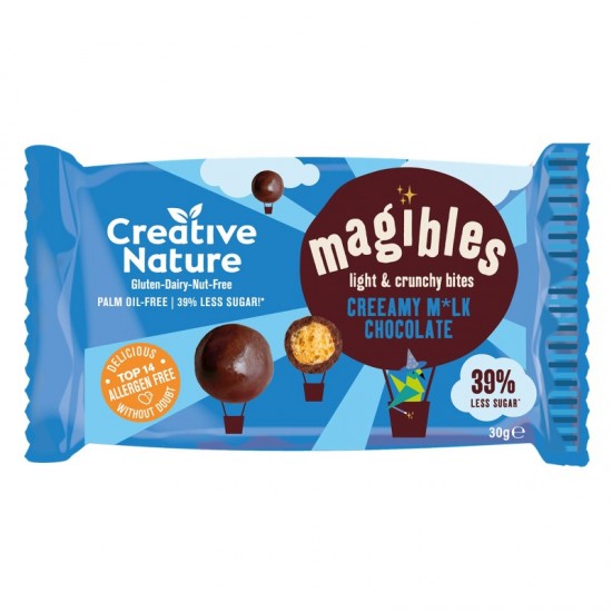 Creative Nature Gnawbles - Creeamy Mylk Chocolate (15x30g)