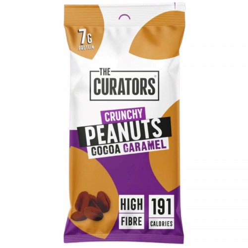 The Curators Peanuts - Cocoa Caramel (12x35g)