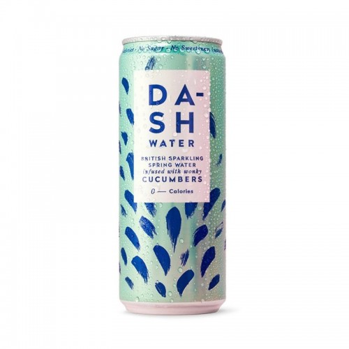 Dash Infused Sparkling Water - Cucumber (12x330ml)