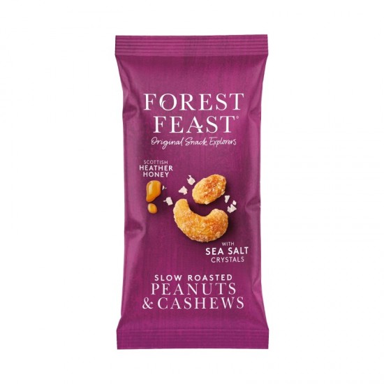 Forest Feast Slow Roasted Peanuts & Cashews (12x40g) PRICE CHANGE PENDING 01.09.23