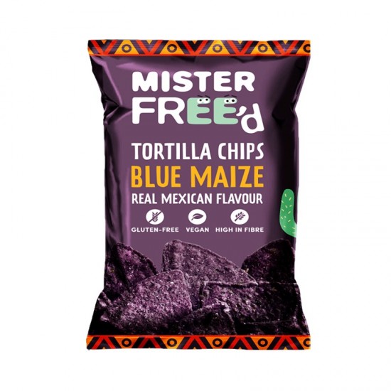 Mister Free'd Sharing Tortilla Chips - Blue Maize (12x135g)