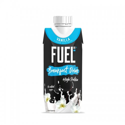 FUEL10K Milk Drink - Vanilla Breakfast (8x330ml)