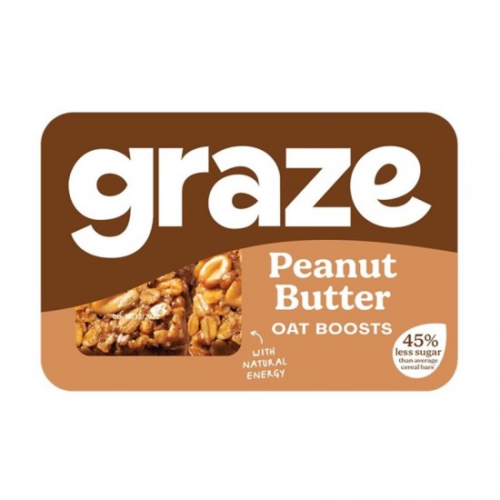 Graze Punnet - Peanut Butter Chocolate Flapjack (9x50g) PRICE CHANGE PENDING 01.09.23