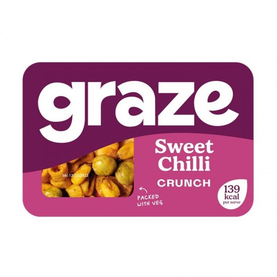 Graze Punnet - Sweet Chilli Crunch (9x28g) PRICE CHANGE PENDING 01.09.23