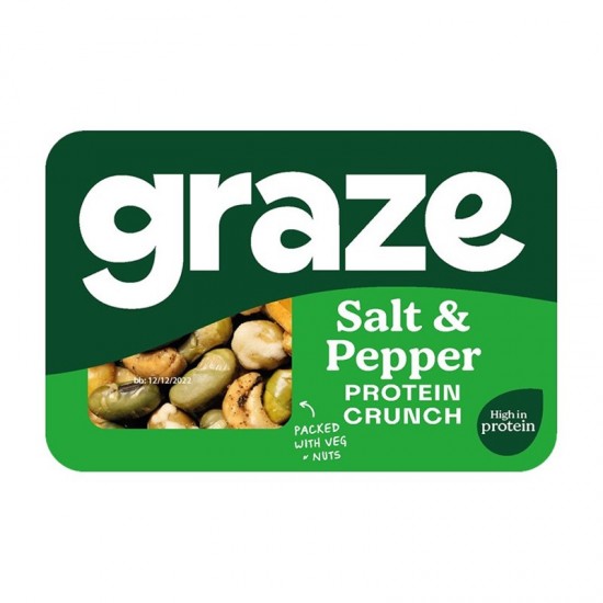 Graze Punnet - Veggie Salt & Pepper Protein Power (9x28g) PRICE CHANGE PENDING 01.09.23