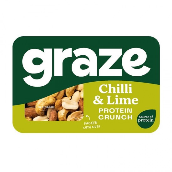 Graze Punnet - Punchy Chilli & Lime Protein Power (9x38g) PRICE CHANGE PENDING 01.09.23