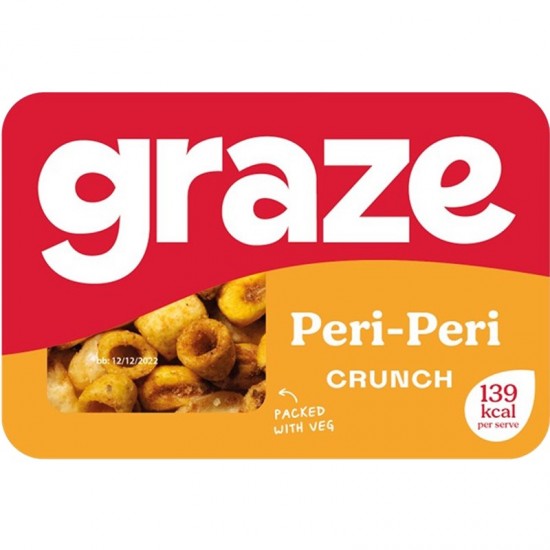 Graze Punnet - Peri-Peri Crunch (9x28g) PRICE CHANGE PENDING 01.09.23
