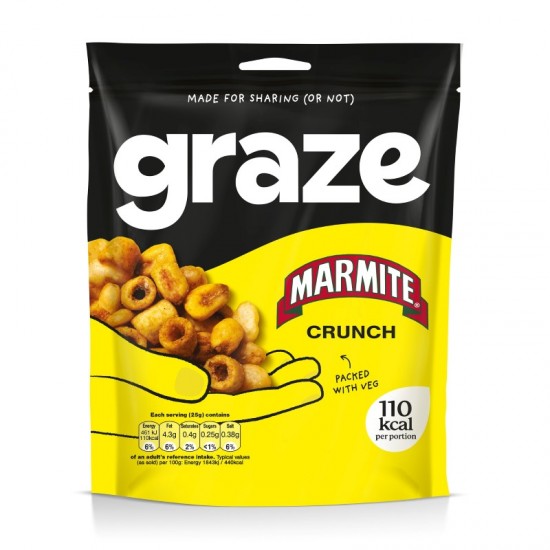 Graze Sharing - Marmite Crunch (6x100g)