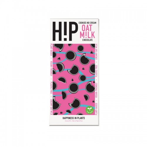 HiP Chocolate Bar - Cookies No Cream (12x70g)