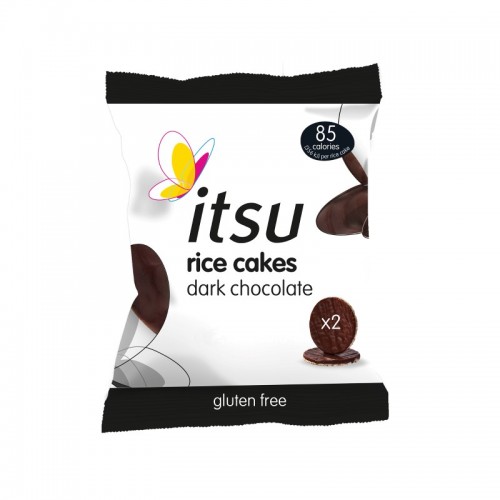 Itsu Rice Cakes - Dark Chocolate (12x34g)