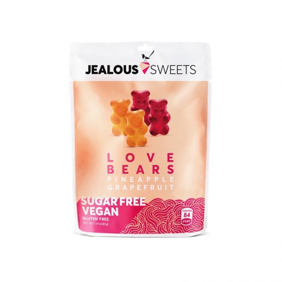 Jealous Sweets Impulse Bag - Sugar Free Love Bears (10x40g) NEW PRICING IN EFFECT