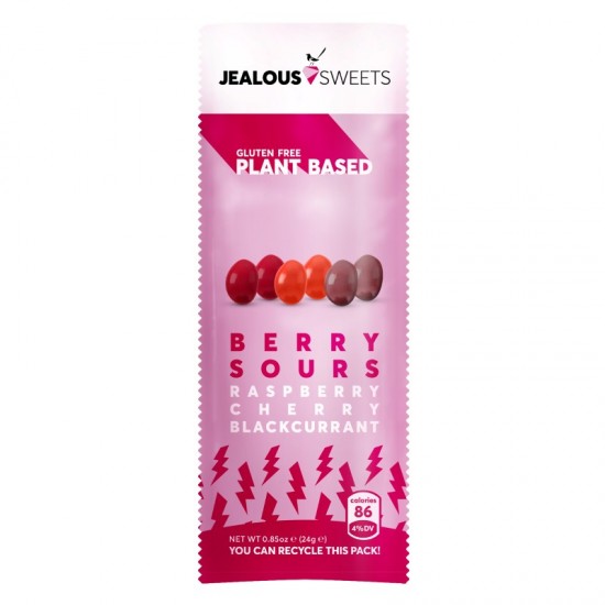 Jealous Sweets Shot bag - Berry Sours (16x24g) NEW PRICING IN EFFECT