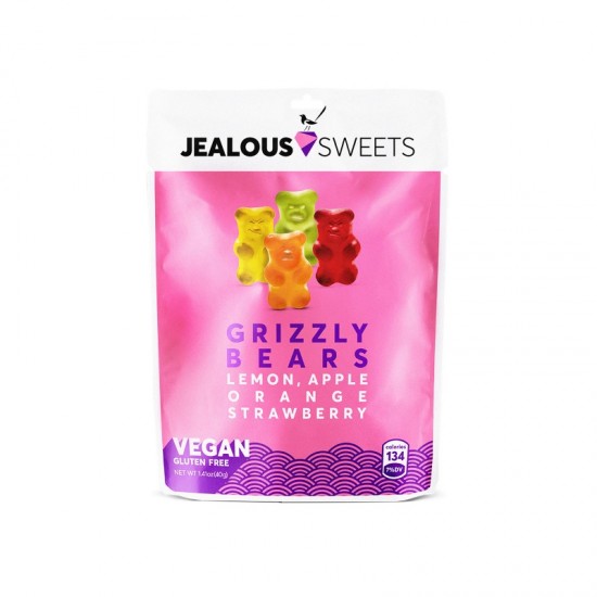 Jealous Sweets Impulse Bag - Grizzly Bears (10x40g) NEW PRICING IN EFFECT