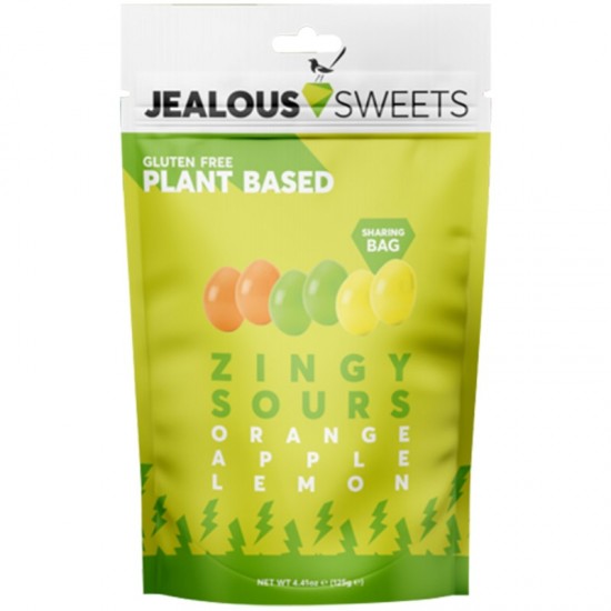 Jealous Sweets Sharing Bag - Zingy Sours (7x125g) NEW PRICING IN EFFECT