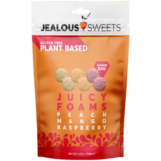 Jealous Sweets Sharing Bag - Juicy Foams (7x125g) NEW PRICING IN EFFECT