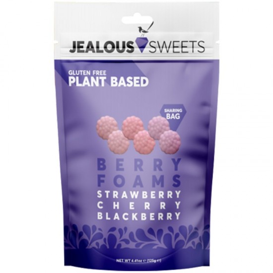 Jealous Sweets Sharing Bag - Berry Foams (7x125g) NEW PRICING IN EFFECT