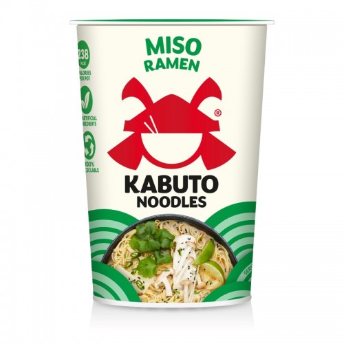 Kabuto Noodle Pot - Miso Ramen (6x65g)