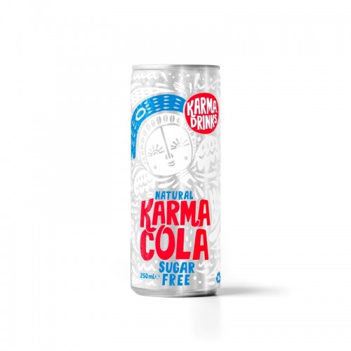 Karma Organic Soda - Sugar Free Cola (24x250ml)
