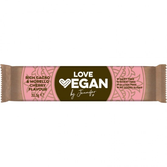 Love Vegan Bar - Rich Cacao and Morello Cherry (24x32.5g)