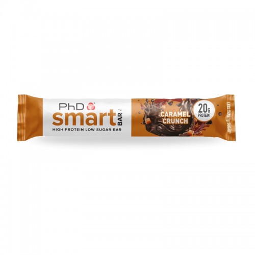 PhD Smart Protein Bar - Caramel Crunch (12x64g)