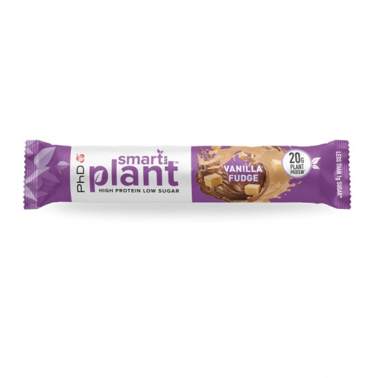 PhD Smart Plant Bar - Vanilla Fudge (12x64g)