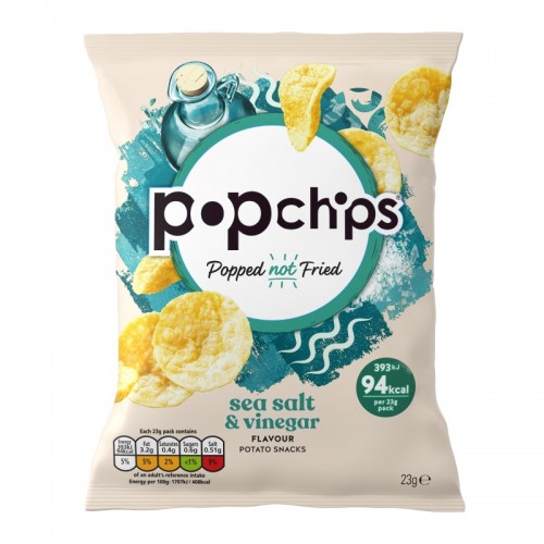 Popchips Impulse - Salt & Vinegar (24x23g)