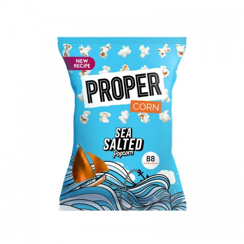 Propercorn Sharing Popcorn - Lightly Sea Salted (8x70g)