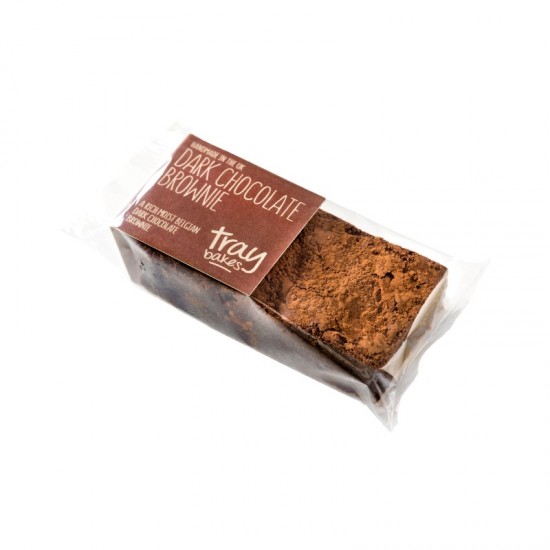 Traybakes Individual Bars - Dark Chocolate Brownie (12/case)