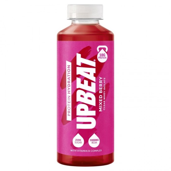 Upbeat Protein Hydration - Mixed Berry (12x500ml) Upbeat Protein Hydration - Mixed Berry (12x500ml)