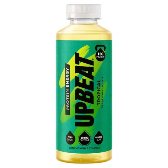 Upbeat Protein Energy - Tropical (12x500ml) Upbeat Protein Energy - Tropical (12x500ml)