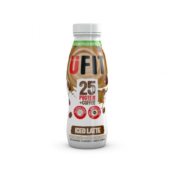 UFIT 25g High Protein Shake - Iced Latte (10x330ml) UFIT 25g High Protein Shake - Iced Latte (10x330ml)