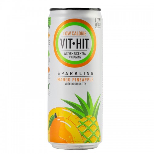 VITHIT Vitamin Water - Sparkling Mango & Pineapple (12x330ml)