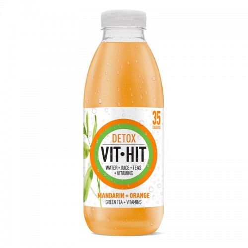 VITHIT Vitamin Water - Mandarin Detox (12x500ml)
