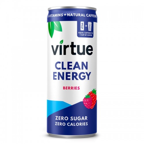 Virtue Clean Energy - Berries (12x250ml)